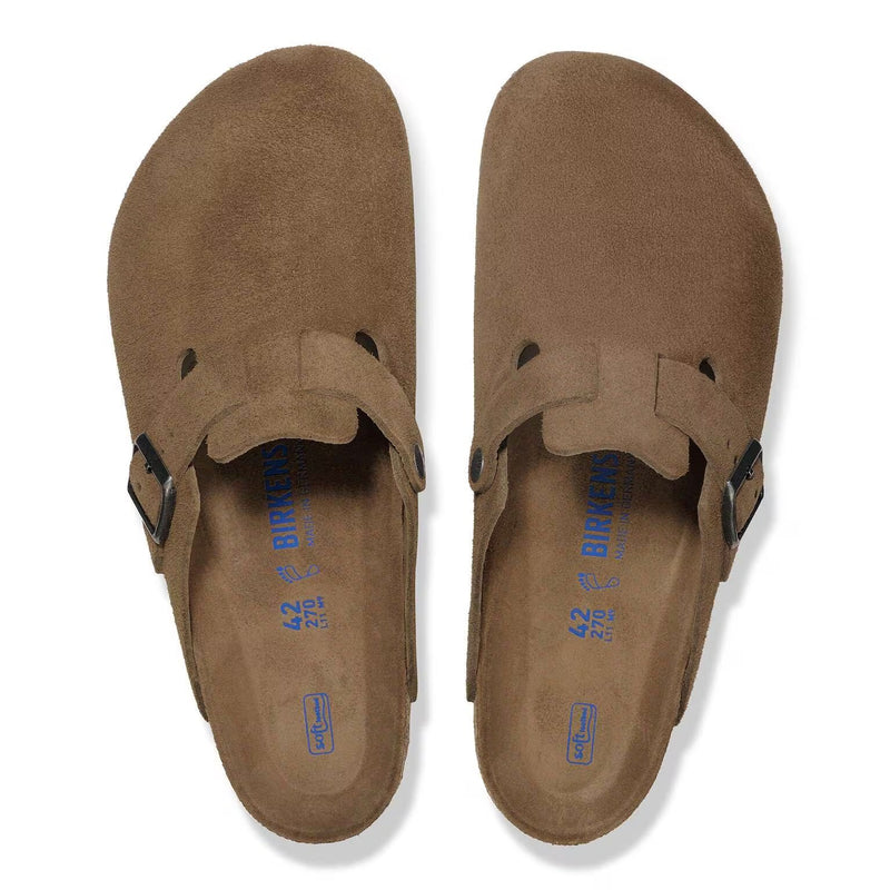 Birkenstock Boston Dark Tea Tonal