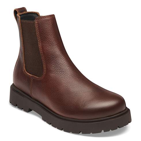 Highwood Slip On Mid Natural Leather