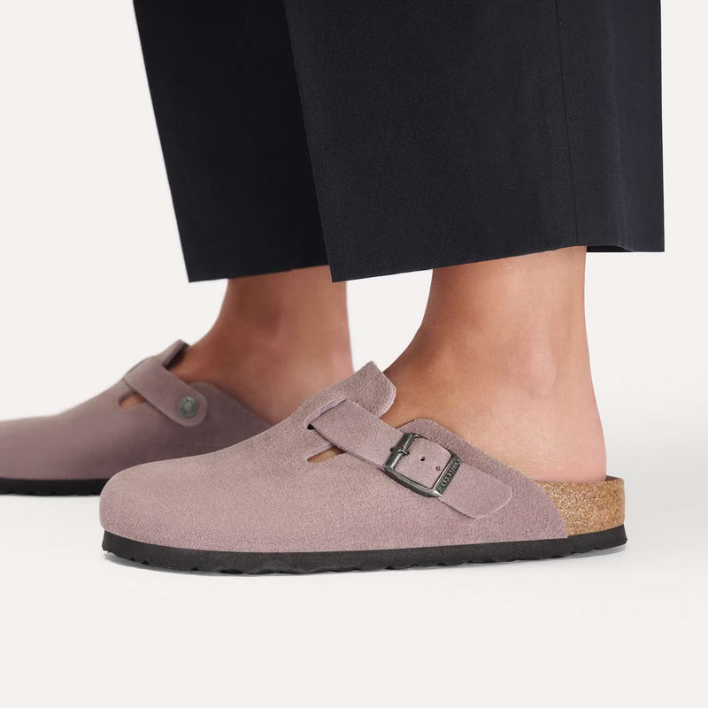 Birkenstock Boston Faded Purple Tonal FB