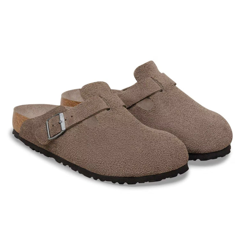 Birkenstock Boston Concrete Gray