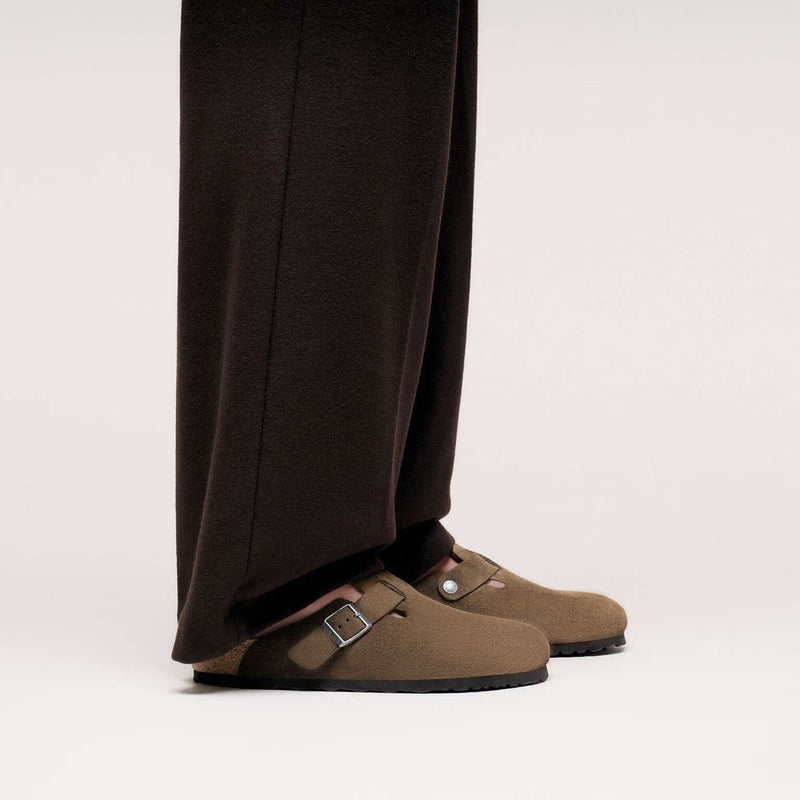 Birkenstock Boston Dark Tea Tonal