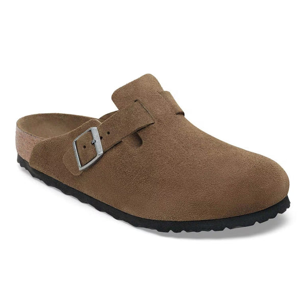 Birkenstock Boston Dark Tea Tonal