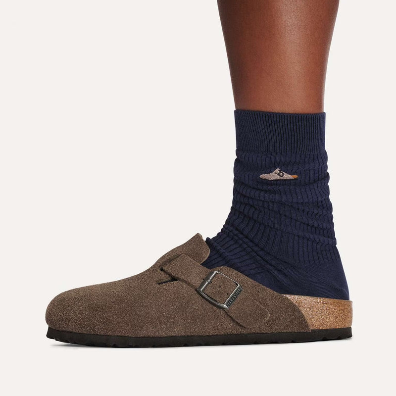 Birkenstock Boston Concrete Gray