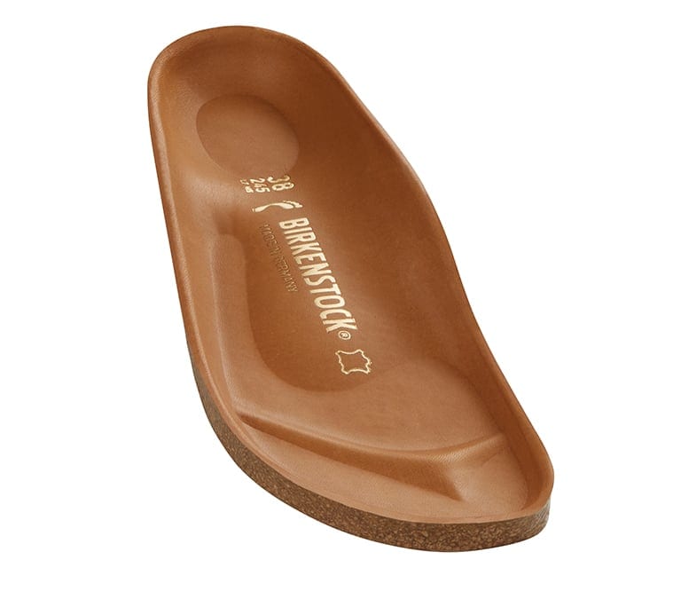 Madrid Big Buckle Natural Leather Patent