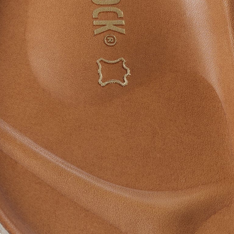 Madrid Big Buckle Natural Leather Patent